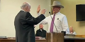 Selman sworn in as new Angelina County Sheriff