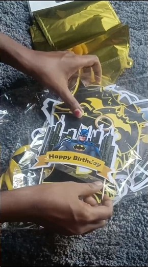 Batman theme birthday decoration kit🦇🎂✨🙋🏻‍♂️|affordable price 🤑|Meesho 🤑