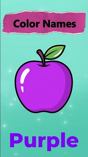 Colorful Apples 🍎 | Red Apple, Green Apple, Yellow Apple | Kids Learning