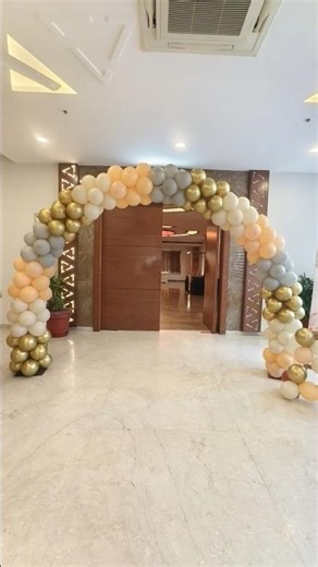 The Create Beautiful Balloons💫arch contact for order ujjain mp#ytshorts#balloonarch#trending#viral
