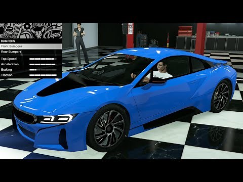 GTA 5 - DLC Vehicle Customization - Ubermacht Niobe (BMW i8)