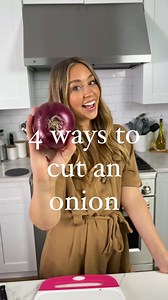 Knife class is in session. 🔪🧅📚 Watch Skylar B. demonstrate four ways to cut an onion with their Ninja™ Foodi™ NeverDull™ Premium Knives. Whether you’re dicing, mincing or slicing, there’s a Ninja™ knife for every kitchen need. Shop cutlery: https://bit.ly/3sSCMAH. | Ninja Kitchen