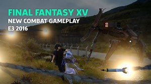 NEW: Final Fantasy XV gameplay of in-game combat. | GameSpot