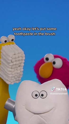 Don't Forget to Brush Your Teeth with Elmo!