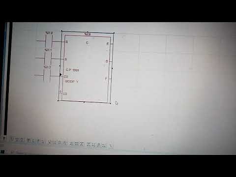 programmation du compteur on API 'PL7'