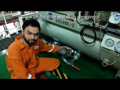 Marine AC gas charging procedure