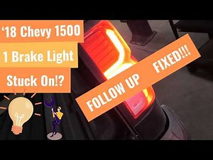 2018 Chevy Silverado Lighting Issue FIXED! Fuse Box Replacement & Repair Verification