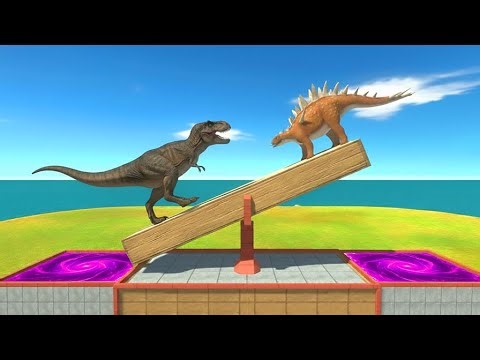 Heavier Unit Falls into Evolution Teleporter - Animal Revolt Battle Simulator