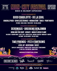 Don't miss your chance to experience the FREE Neon City Festival. Lock in your downtown stay and your VIP experience at DLVEC. | Neon City Festival