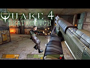 Quake 4 2021 Multiplayer Gameplay - The Fragging Yard