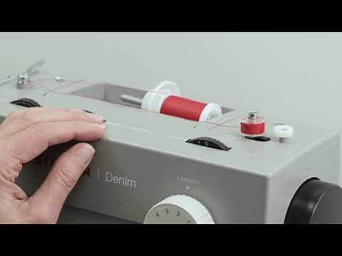 Get Started with the SINGER® Denim Sewing Machine - Threading Your Machine