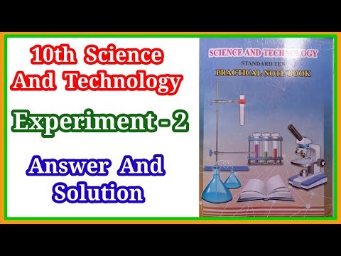 10th Science And Technology Practical Note Book All Answer and Solutions |10th practical book