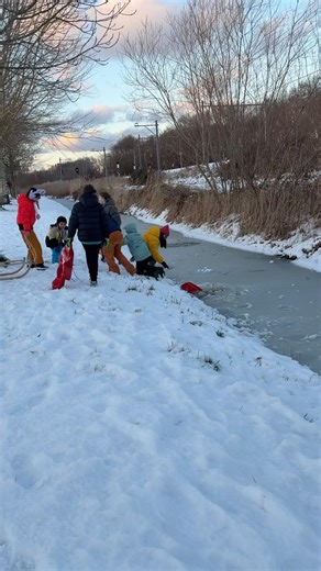 #snow #winter #funny #spring #viral #bloopers #kids #water #fypシ