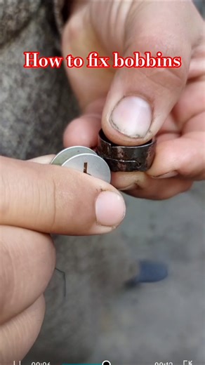 STOP Bobbin Tension Issues ❌ Spring Screw Fix #ussewtips #sewingtips #sewingmachine #sewingparts