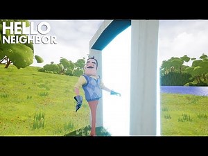 Saying Goodbye To The Neighbor!!! (All Alternate Mansion Endings) | Hello Neighbor (Mods)