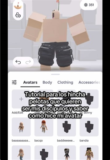 Tutorial de Avatar en Roblox: Cómo Hacerlo Ultra Delgado