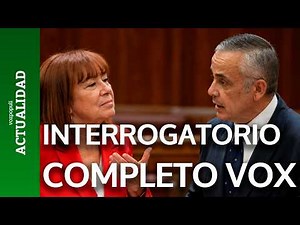 FULL INTERROGATION of the PSOE PRESIDENT by Vox