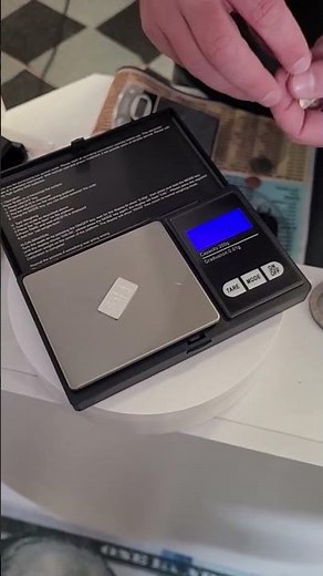 Weigh your Precious Metals with this Digital Scale! #silver