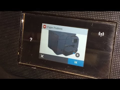How to fix paper jam problem on HP Officejet 8710 and 8715, 8720, 8730, 8610