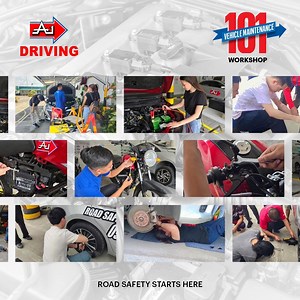 You never know what the road has in store, but with proper vehicle maintenance skills, you can be ready for anything! Take our Vehicle Maintenance workshops and be equipped with knowledge on essential vehicle care and basic troubleshooting skills. 🚗🔧 Our Car Maintenance 101 and Motorcycle Maintenance 101 workshops are also FREE when you avail PDC Promo Bundle (for CM101), and Motorcycle Riding Course (for MM101). To register, check the link of our regional branches: https://a-1driving.com/abou