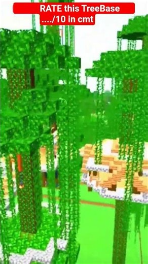 Wait for end😱| Treehouse tour-2 #minecraft #ytviral