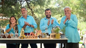 Camping Paradis : Patrick Guérineau (Xavier) balance sur Laurent Ournac (Tom)