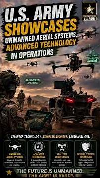 U.S. Army Reveals Next-Gen Drone Technology 🚁🤖