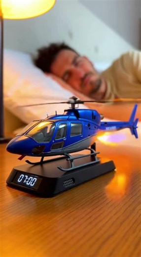 Helicopter Wake-Up Alarm 🚁🚨 | Instant Morning Alert