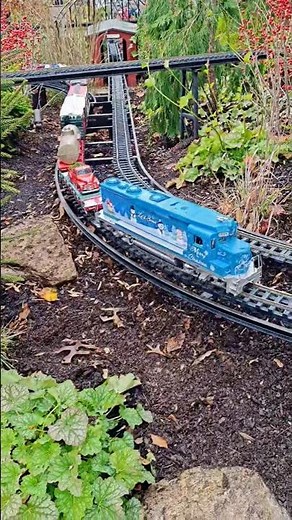 Holiday Garden Railway Railroad Layout