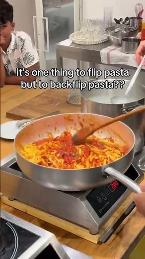 How to Make Pasta: The Most Satisfying Pan Flip Ever 🔥