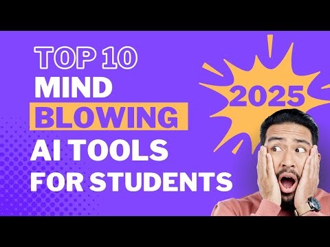 Top 10 AI Tools Every Student Must Use in 2025 #tech #ai #gadgets #smarttechnology #2025