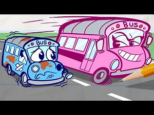 Bus A Move - Pencilmation | Animation | Cartoons | Pencilmation