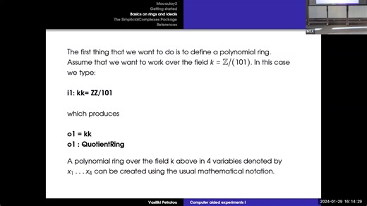Workshop on Combinatorial Geometry