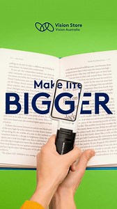 Make life Bigger with the Vision Store. We’ve got hundreds of helpful products, tech and gadgets so you don’t miss a beat. Explore the range: shop.visionaustralia.org/campaigns/bigger-bolder-brighter.html [VD: A handheld magnifier passes back and forth over an open book, with the words "Make Life Bigger" over the top of it.] | Vision Australia | Facebook