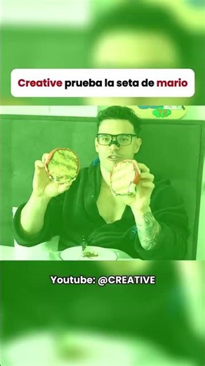 CREATIVE prueba la SETA de MARIO #creative #clips
