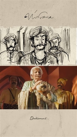 Arosh Thevadathil on Instagram: "From Storyboard to screen ✏️🎬🥰 A film for Ramco Hard Worker Directed by @prakash.varma_nirvana | @nirvana.films Client - Ramco Hard worker @ramcohardworker Creative - Haridas @b.haridas Director - Prakash Varma @prakash.varma_nirvana Executive Producer - Sneha Iype @sniype Producer - Shamanth Kumar @shamanthkumar DOP - Tapan Basu @tapanbasu Storyboard - Arosh Thevadathil @doodle.muni Production Designer - Manisha Khandelwal @emmandom_omandemm Set Decorator - Ta