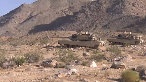 U.S. Army Tanks Shoot • National Training Center (2019)