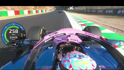 Onboard Colapinto juga error di tempat yang sama.Hmmmmmmmmm