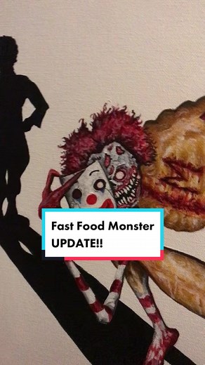 Fast Food Monster Art Update!