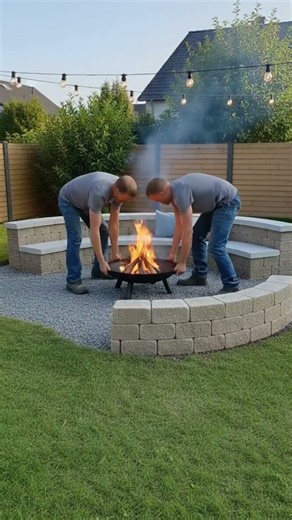 tone Fire Pit Bench Build 🔥