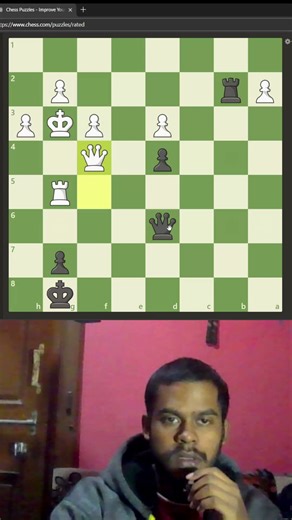 Mind-Bending Chess Puzzle! 🤯 #ChessTactics #ChessPuzzle