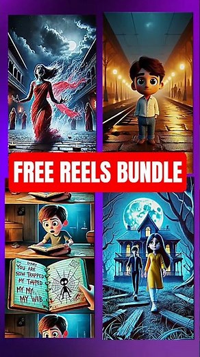 AI Horror Story Viral Shorts Pack 👻 | Free Download #viralreels #ai #shorts