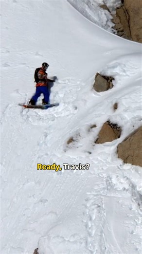 Outside TV on Instagram: "This line from @travisrice 🤯 📽️ 'Art of Flight' - link in bio #snowboard #snowboarding #descent #helicopter"
