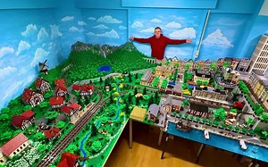 巨型乐高城-历经2年建设的完整概览!!!
