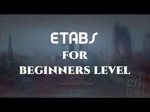 ETABS FULL TUTORIAL - START TO FINISH IN ONLY 25 MINUTES. Step by step tutorials.