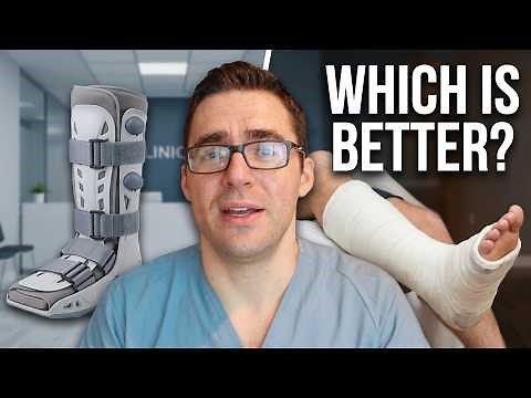 Boot or Cast? [Broken Ankle or Broken Foot Treatment]