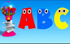 ALPHABET字母，用口香糖机学习-ABC