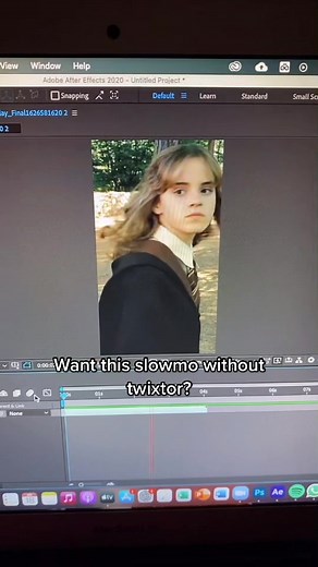 How to Create Slow Motion without Twixtor | After Effects Tutorial