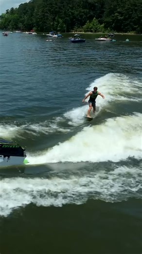 38 reactions | @dylanmatthews23 took home his first ever pro wakesurf...