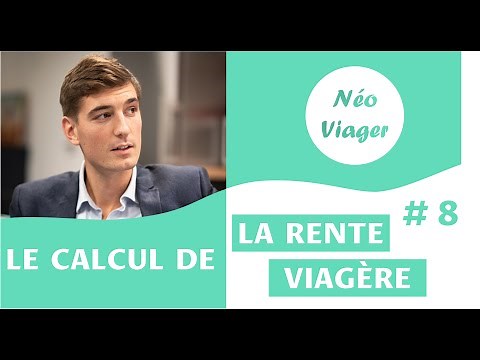 Le calcul de la RENTE VIAGER